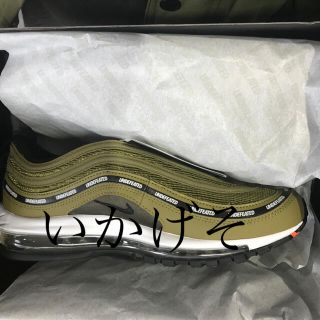 ナイキ(NIKE)のNIKE AIR MAX 97 UNDFTD OLIVE undefeated(スニーカー)