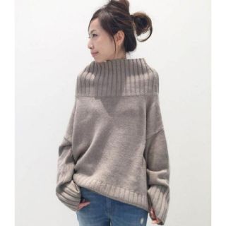 アパルトモンドゥーズィエムクラス(L'Appartement DEUXIEME CLASSE)のタートルネック WIDE KNIT(ニット/セーター)