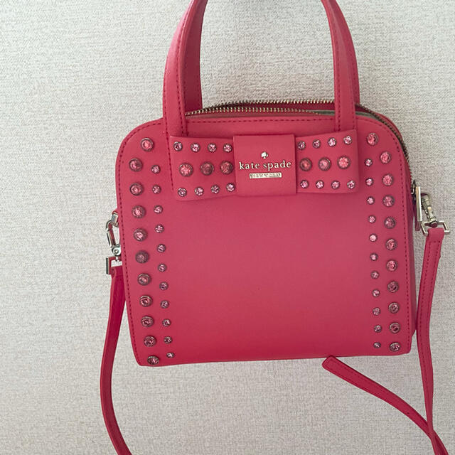 katespade♥ビジュー ハンドバッグレディース