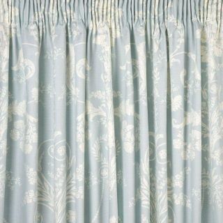 ローラアシュレイ(LAURA ASHLEY)のローラアシュレイ ジョゼッテ ダックエッグ カーテン 223cm x 229cm(カーテン)