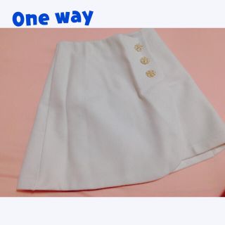 ワンウェイ(one*way)のOne way スカート(ミニスカート)