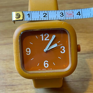 ムジルシリョウヒン(MUJI (無印良品))の無印ラバー時計　(腕時計)