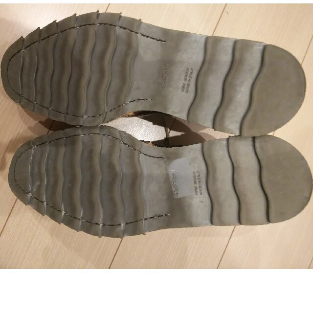 厚底革靴  42 27cm made in ITALY   数回使用 2