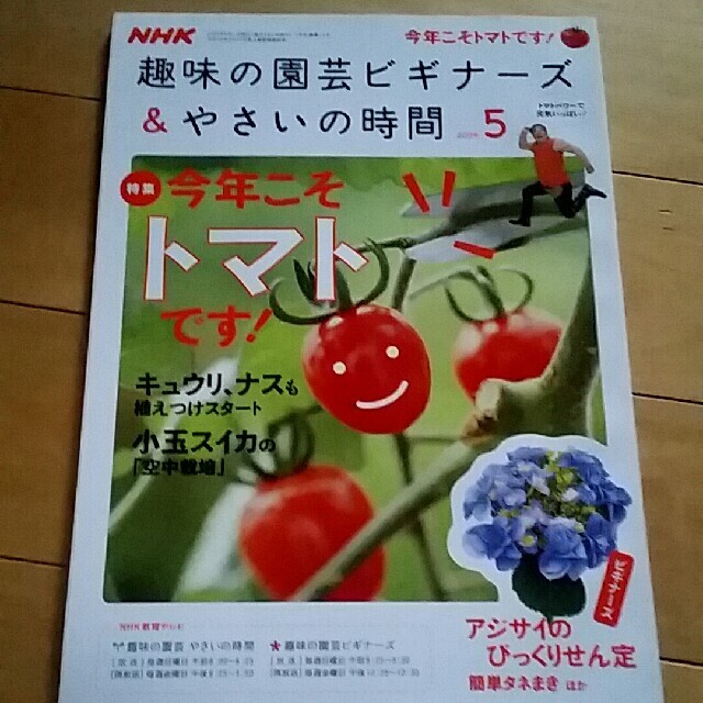 趣味の園芸と野菜の時間　3冊 エンタメ/ホビーの雑誌(専門誌)の商品写真