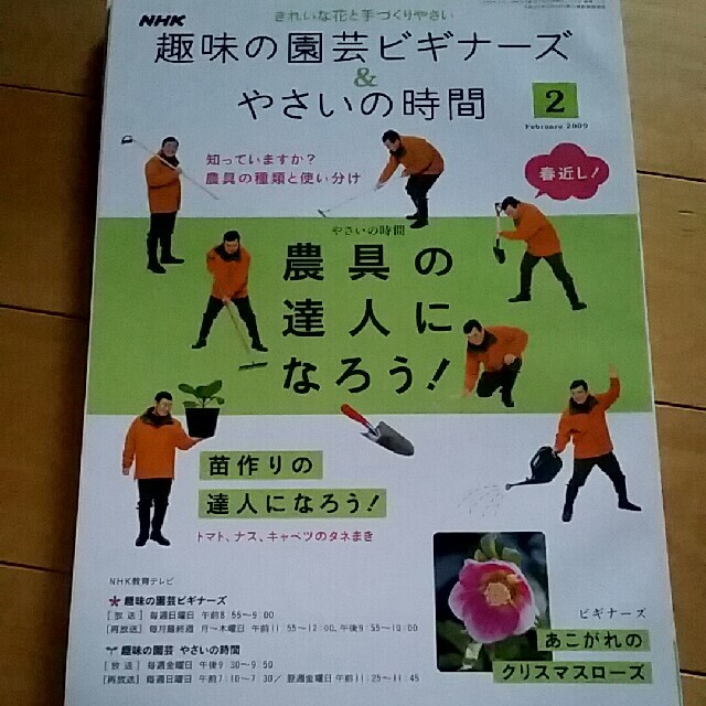 趣味の園芸と野菜の時間　3冊 エンタメ/ホビーの雑誌(専門誌)の商品写真