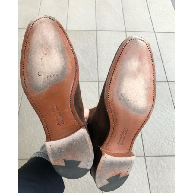 CHEANEY(チーニー)の【美品】チーニー　Godfrey スエード UKサイズ6.5 メンズの靴/シューズ(ドレス/ビジネス)の商品写真