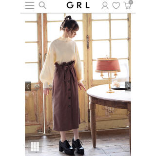 グレイル(GRL)のベルト付きコーデュロイボタン付きスカート「専用ページ」(ひざ丈スカート)