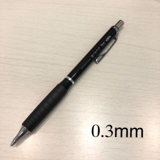 ペンテル(ぺんてる)のオレンズ ラバーグリップ　0.3mm ブラック(ペン/マーカー)