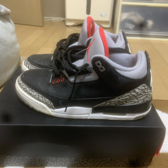 jordan 3 ブラックセメント