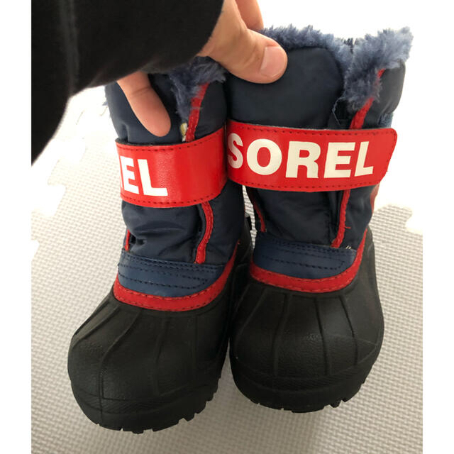 SOREL(ソレル)のsorel スノーブーツ キッズ/ベビー/マタニティのベビー靴/シューズ(~14cm)(ブーツ)の商品写真