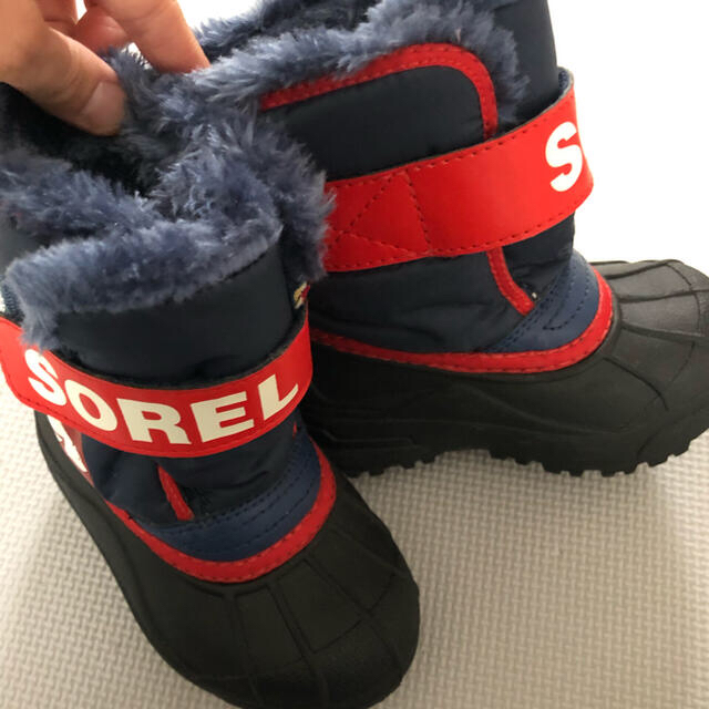 SOREL(ソレル)のsorel スノーブーツ キッズ/ベビー/マタニティのベビー靴/シューズ(~14cm)(ブーツ)の商品写真