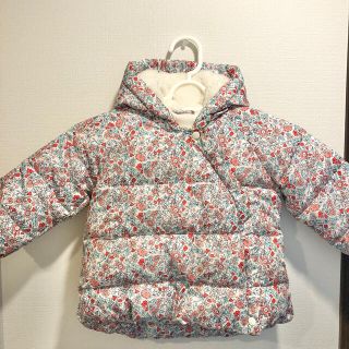 ギャップ(GAP)のnew cosme様専用 GAP 花柄ダウンジャケット ボア 18～24M (ジャケット/上着)