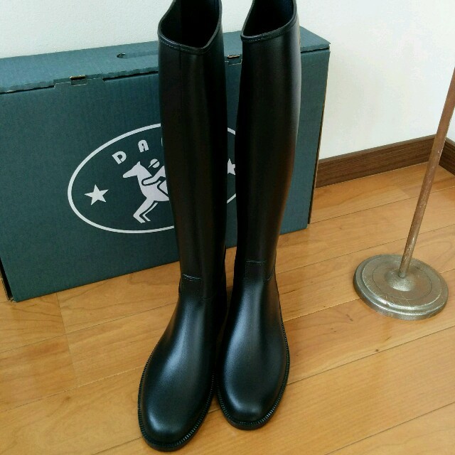 Dafna Boots(ダフナブーツ)のDafna★新品未使用レインブーツ黒 レディースの靴/シューズ(レインブーツ/長靴)の商品写真