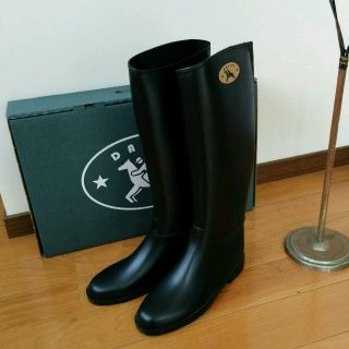 ダフナブーツ(Dafna Boots)のDafna★新品未使用レインブーツ黒(レインブーツ/長靴)