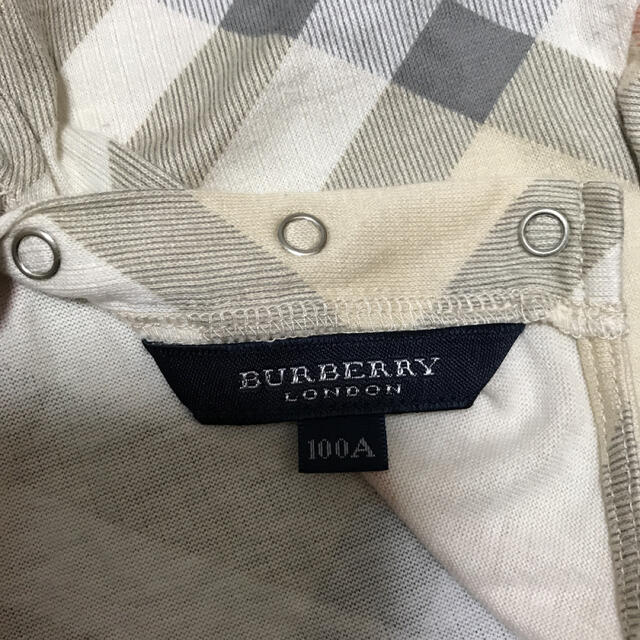 BURBERRY(バーバリー)のバーバリー  半袖　100cm キッズ/ベビー/マタニティのキッズ服女の子用(90cm~)(Tシャツ/カットソー)の商品写真