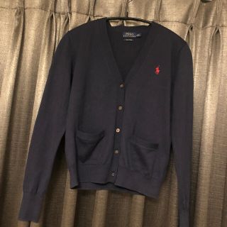 ポロラルフローレン(POLO RALPH LAUREN)のポロ　ラルフローレン  カーディガン　ネイビー(カーディガン)