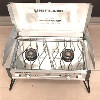 ユニフレーム(UNIFLAME)のユニフレーム　ツーバーナー　US-1900(ストーブ/コンロ)