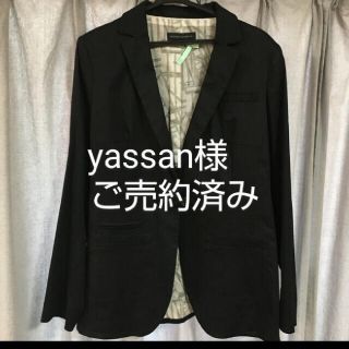 バナナリパブリック(Banana Republic)の【美品】ジャケット・テーラードジャケット⭐︎黒色⭐︎メンズ⭐︎バナナリパブリック(テーラードジャケット)