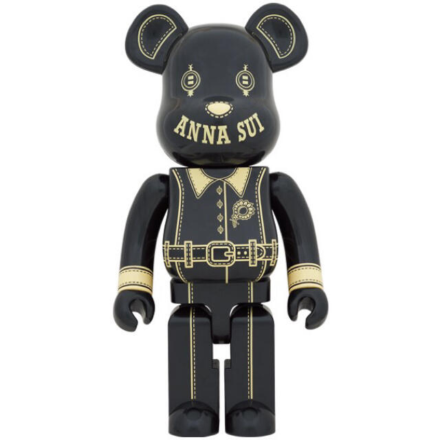 MEDICOM TOY(メディコムトイ)のBE@RBRICK ANNA SUI BLACK 1000% エンタメ/ホビーのおもちゃ/ぬいぐるみ(キャラクターグッズ)の商品写真