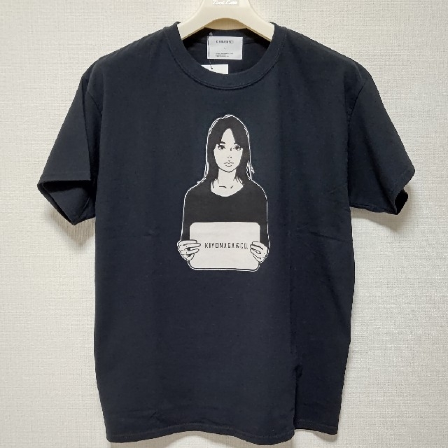 SOPHNET.(ソフネット)の即完売❗【新品未使用】KIYONAGA & CO.×KYNE Tシャツ黒Lサイズ メンズのトップス(Tシャツ/カットソー(半袖/袖なし))の商品写真