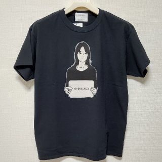 ソフネット(SOPHNET.)の即完売❗【新品未使用】KIYONAGA & CO.×KYNE Tシャツ黒Lサイズ(Tシャツ/カットソー(半袖/袖なし))