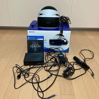 プレイステーションヴィーアール(PlayStation VR)のPlayStation VR＋camera＋ソフト2本 美品(家庭用ゲーム機本体)