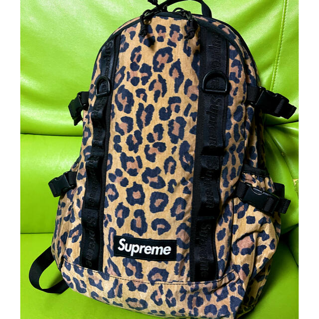 supreme レオパード　バックパック