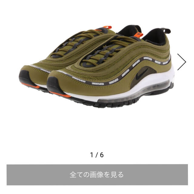 NIKE AIR MAX 97 / UNDFTD OLIVE 27cm靴/シューズ