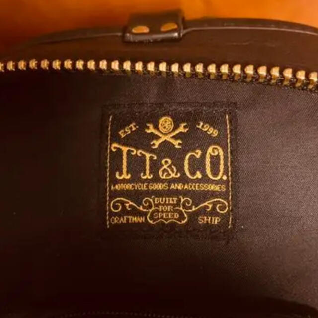 TT&CO メッセンジャーバッグ　レザー　ブラス メンズのバッグ(メッセンジャーバッグ)の商品写真