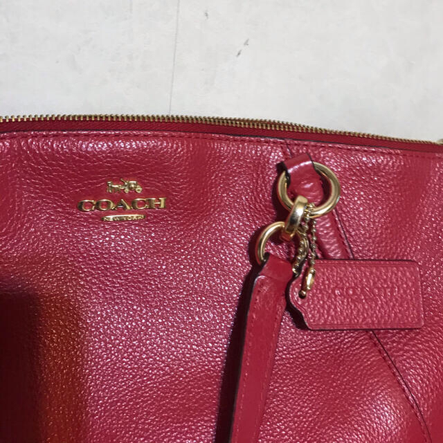 COACH(コーチ)のCOACH 約5.5万 本革2wayバッグ レディースのバッグ(ショルダーバッグ)の商品写真