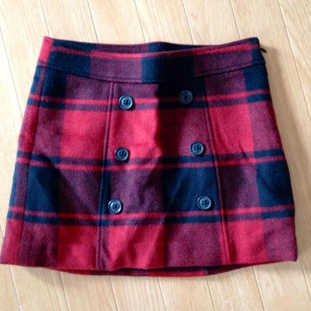 GAP(ギャップ)のGAPウールミニスカート☆美品 レディースのスカート(ミニスカート)の商品写真