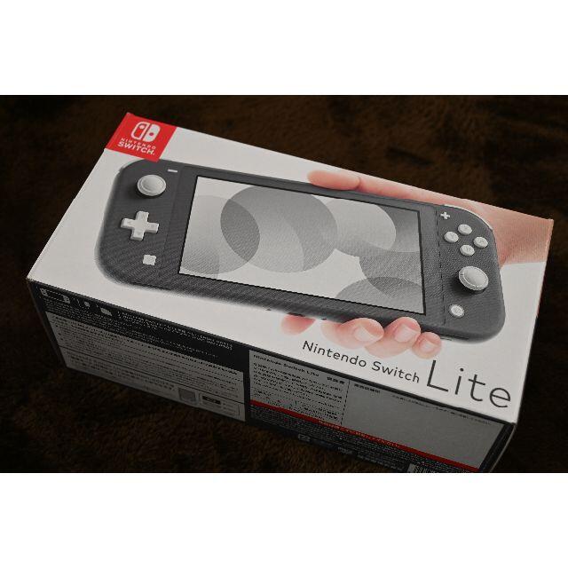 Nintendo Switch(ニンテンドースイッチ)のNintendo Switch Lite 本体 グレー エンタメ/ホビーのゲームソフト/ゲーム機本体(家庭用ゲーム機本体)の商品写真