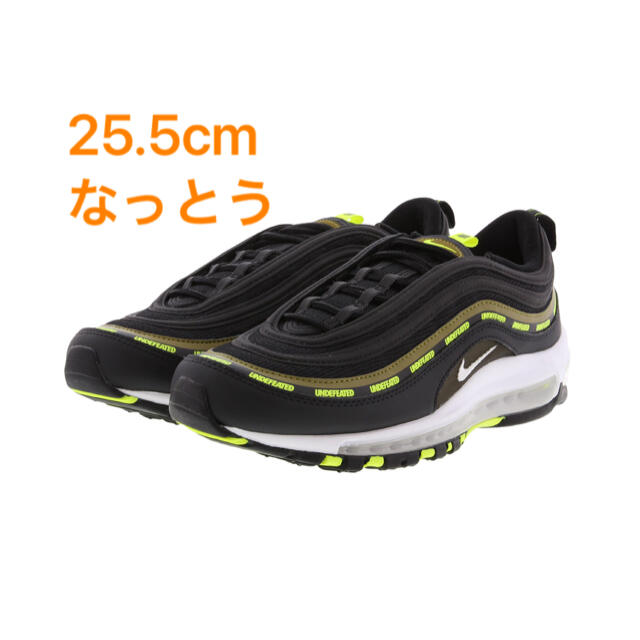 メンズ【早い者勝ち！！】undefeated × NIKE AIR MAX 97