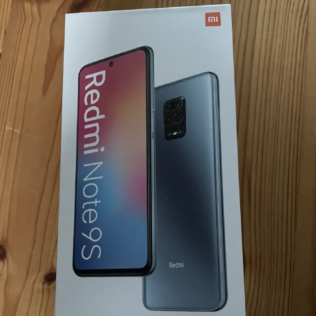 Redmi Note 9S 64GB SIMフリー　グレシャーホワイト