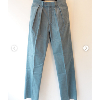 新品未使用品　neat tokyo Antique Corduroy blue (スラックス)