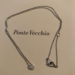 ポンテヴェキオ(PonteVecchio)のPonte Vecchio ポンテヴェキオ K18WG ダイヤモンドネックレス(ネックレス)