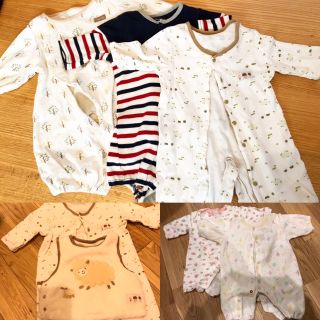 トイザラス(トイザらス)の秋〜冬用ベビー服　新生児　6点(ロンパース)