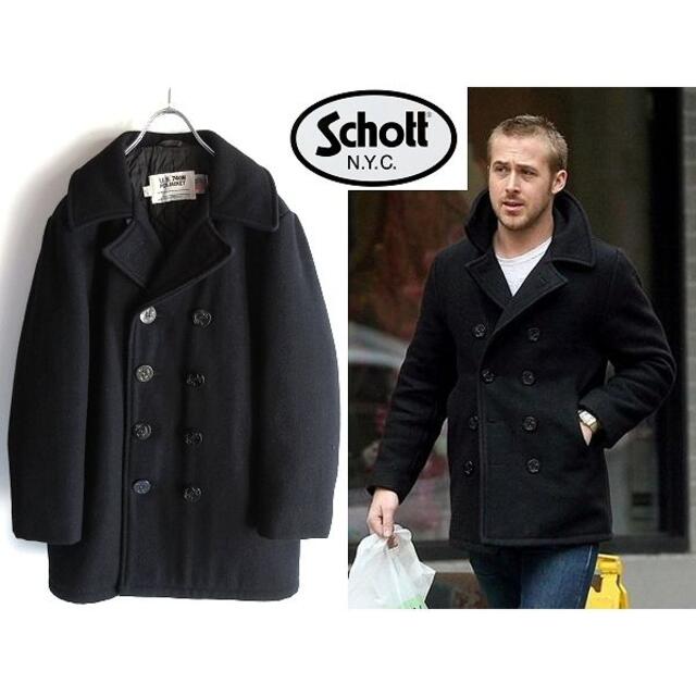 買い保障できる Schott ピーコート okhuijsen.com