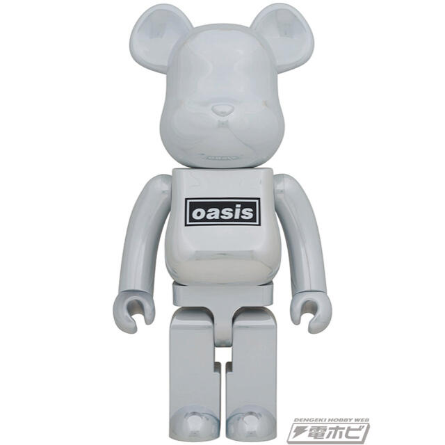 WhiteサイズBE@RBRICK OASIS WHITE CHROME 1000%