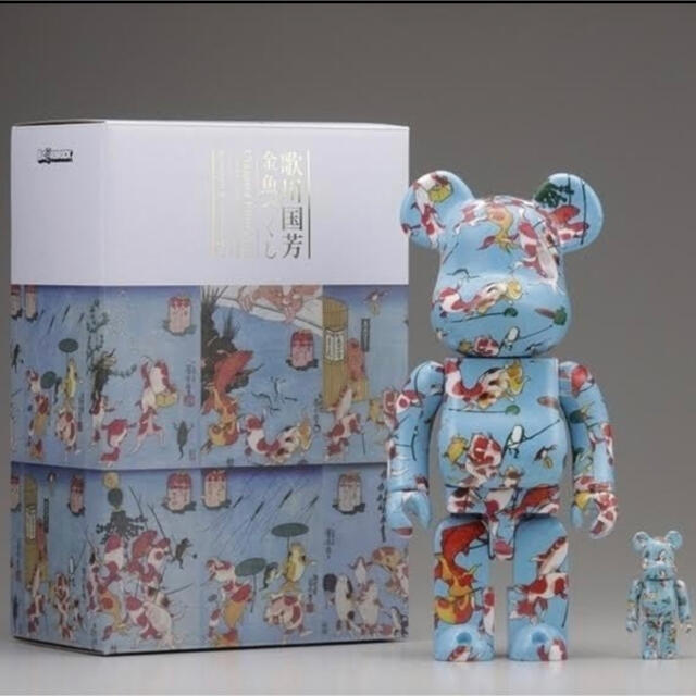 BE@RBRICK 歌川国芳　金魚づくし 100%&400%エンタメ/ホビー