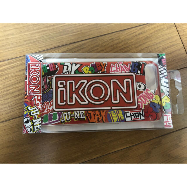 iKON(アイコン)のiKON iPhoneケース 割れてます！ スマホ/家電/カメラのスマホアクセサリー(iPhoneケース)の商品写真