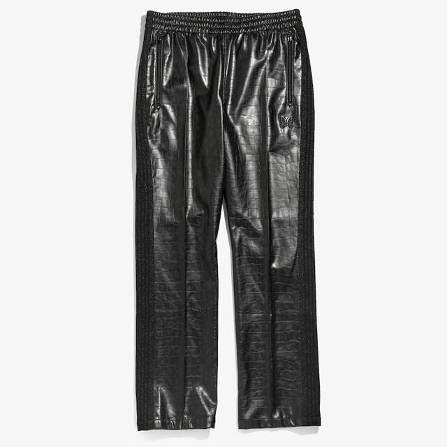 Needles NARROW TRACK PANT - FAUX LTHR. - その他