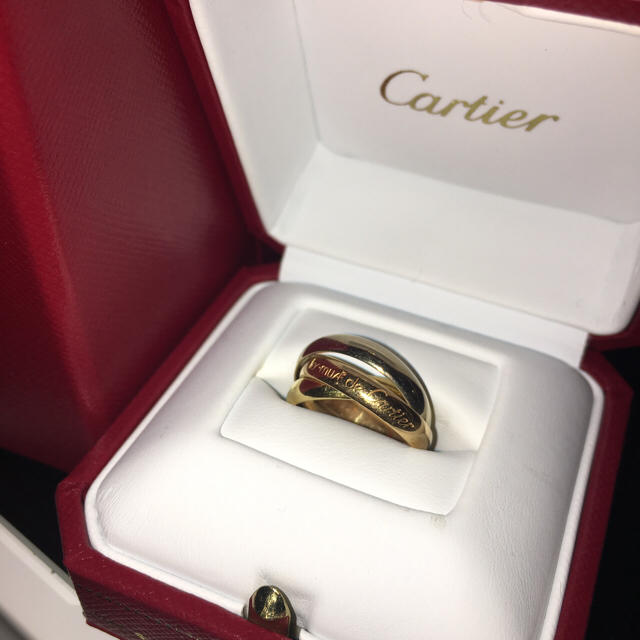 Cartier(カルティエ)のカルティエ  3連リング 9号 レディースのアクセサリー(リング(指輪))の商品写真