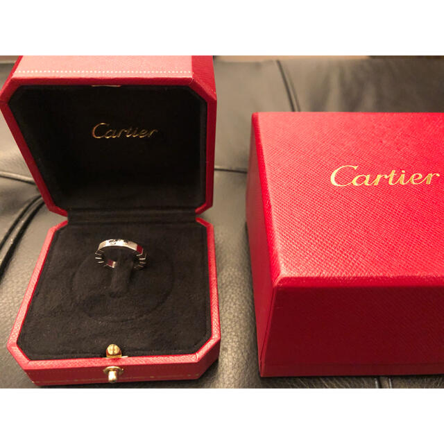 カルティエCartierリング46ラニエールアクセサリーホワイトゴールドシルバー