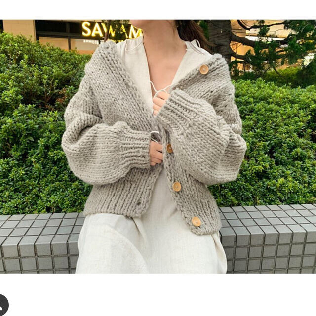 低価在庫 ETRE TOKYO ロンゲージニットカーデの通販 by まるみん's