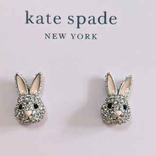 ケイトスペードニューヨーク(kate spade new york)の【新品】kate spade ケイトスペード ピアス バニーラビット(ピアス)