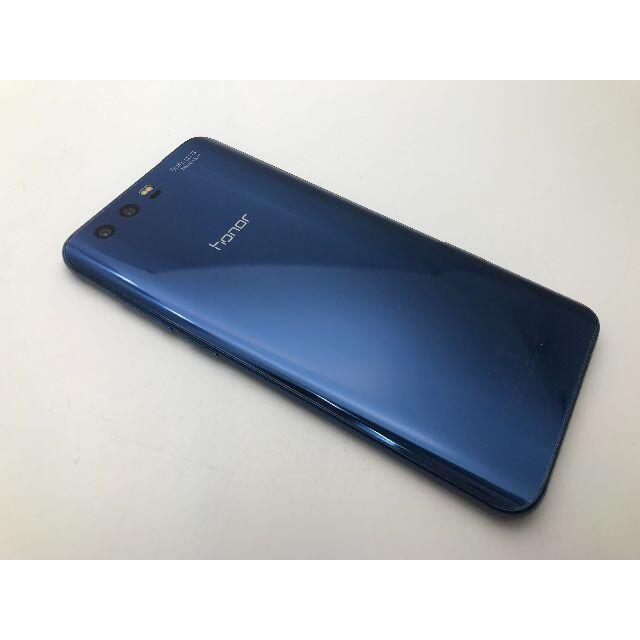 HUAWEI(ファーウェイ)のSIMフリー HUAWEI honor 9 STF-L09 ブルー上美品◆05 スマホ/家電/カメラのスマートフォン/携帯電話(スマートフォン本体)の商品写真