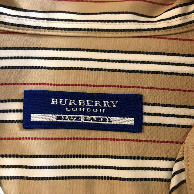 BURBERRY BLUE LABEL(バーバリーブルーレーベル)のバーバリー　美品　シャツ レディースのトップス(シャツ/ブラウス(長袖/七分))の商品写真