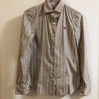 バーバリーブルーレーベル(BURBERRY BLUE LABEL)のバーバリー　美品　シャツ(シャツ/ブラウス(長袖/七分))