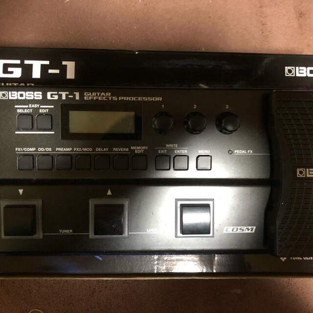 BOSS(ボス)のBOSS GT-1 アダプター付き 楽器のギター(エフェクター)の商品写真